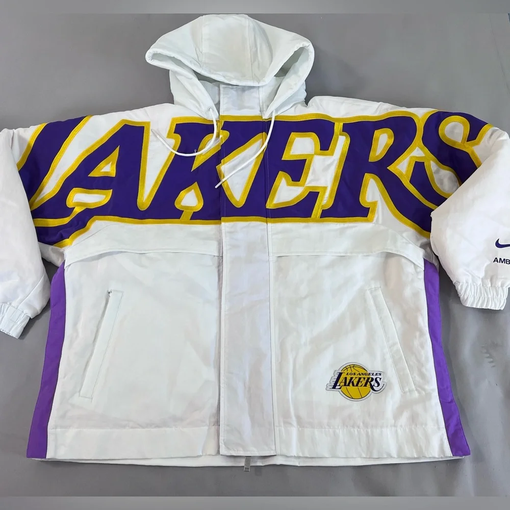 Nike x Ambush Los Angeles LA Lakers NBA‎ Collection Jacket Women's Sz MED $350